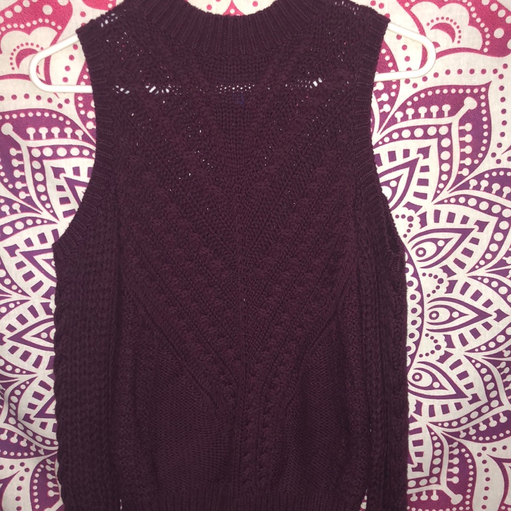 off the shoulder sweater